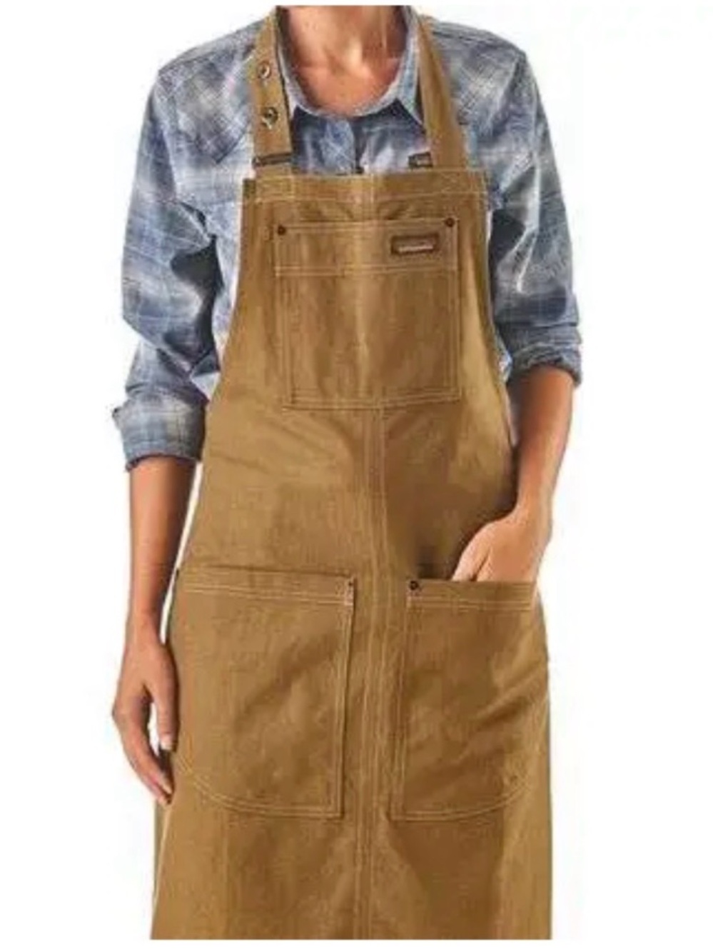 Patagonia all seasons hemp canvas apron coriander brown